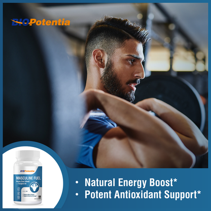 Horny Goat Weed + Tongkat Ali, Supports Men's Health, Non-GMO and Gluten Free Formula - 60 Capsules